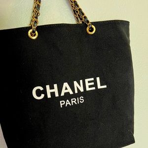 Authentic Chanel Gift Tote